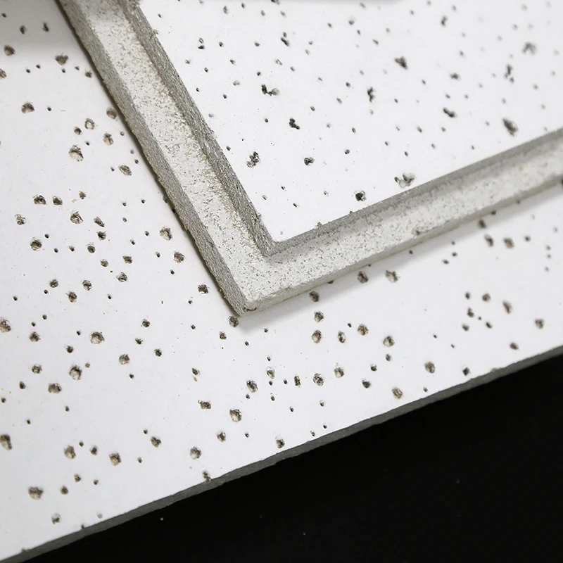 Modern PVC Laminated Gypsum Ceiling Board 600x600mm Waterproof and Fireproof Grid Design for Various Decorations