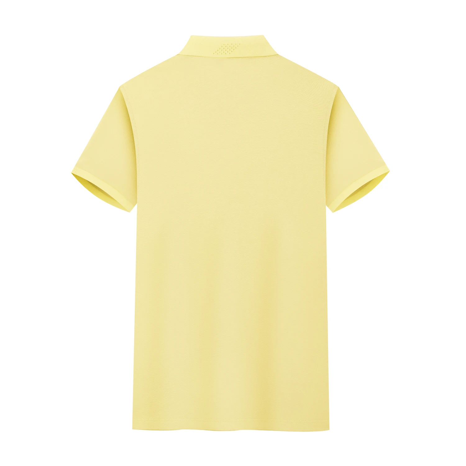 Summer New Ice Cotton Custom Lapel Short Sleeve Men's T-shirt Solid Color Ice Silk Golf Custom Polo 