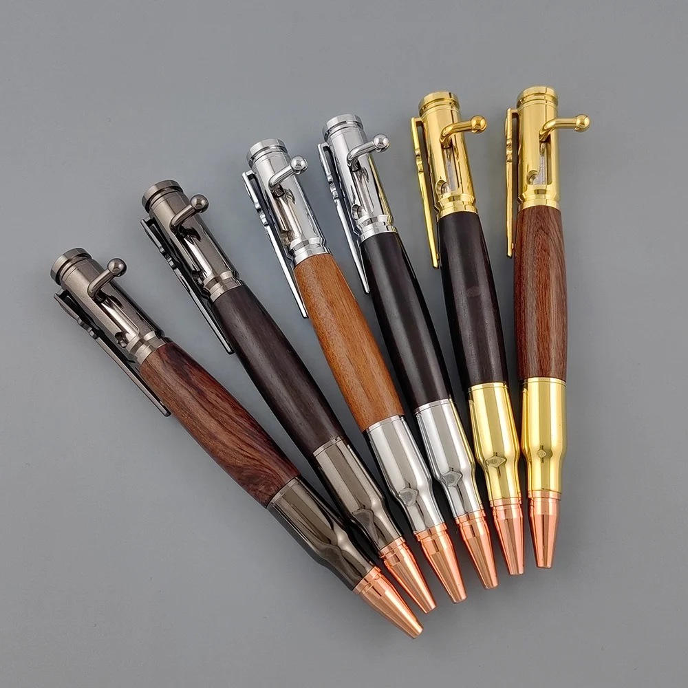 Gun Pen 30 Calibre Brass Bolt Action Pen Diy Woodturning Pen Kits Diy ...