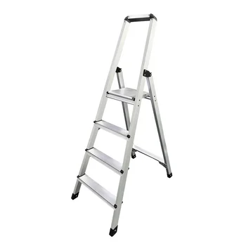 High Quality Folding Aluminium Ladders Factory Supply Aluminium Ladder Favourable Price Ladders Aluminium 5 Step