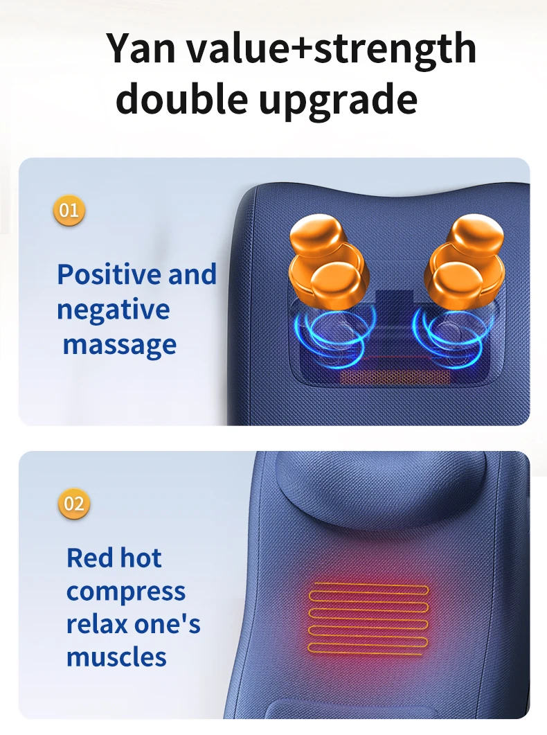 Neck Massage Pillow for Lying on Stomach Cushion for Lying Down and Playing with Mobile Phone Sleep Pillow for Lying on Stomach