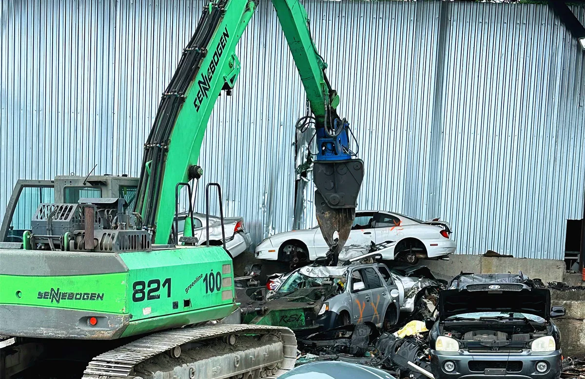 HOMIE Scrap Car Dismantling Plier Dismantle Waste Vehicle with Hold Stable 20ton 30ton Excavators
