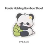 Panda Holding Bamboo Shoot