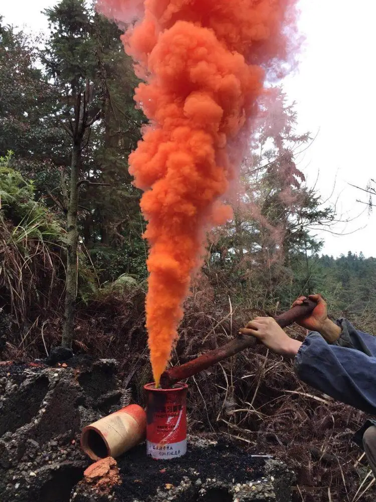 Safe Sparkler Magic Daytime Fireworks Pull Grenades Color Smoke