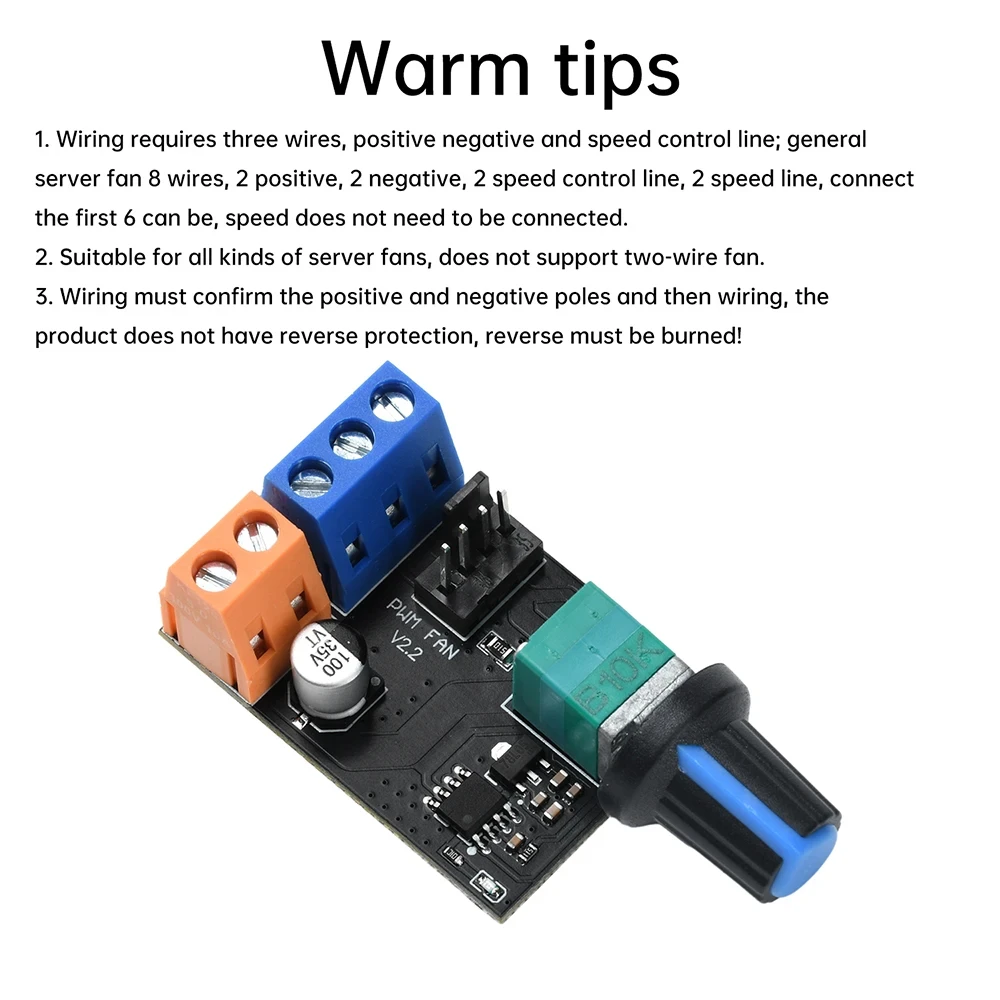 Speed Controllers Regulators, DC12V, 4-Wire, PWM - detail 14