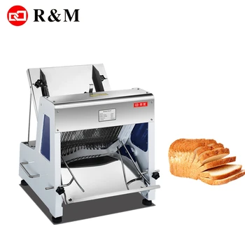 Commercial Toast Bread Slicer, 12mm Thickness Electric Bread Cutting  Machine, 31PCS Commercial Bakery Bread Slicer, 110V Toast Cutter Cutting  Machine