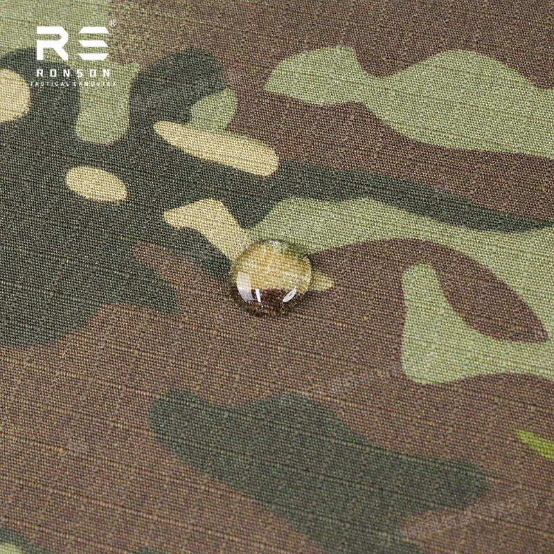 迷彩ナイロンタフタ リップストップ 4m ② カップ付き迷彩柄