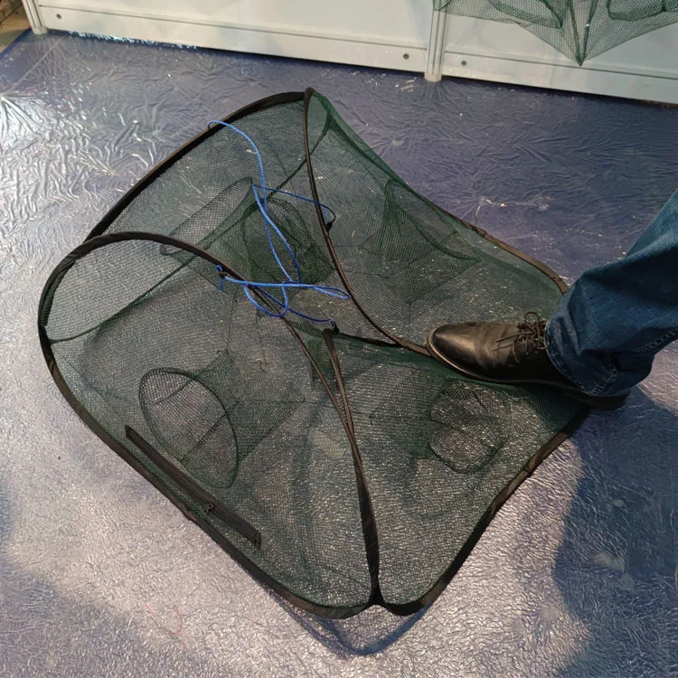Piège à poisson pliable pour appât de pêche, piège à poisson pliable, écrevisse