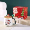 Christmas Snowman [Wooden Lid Color Box Packaging]