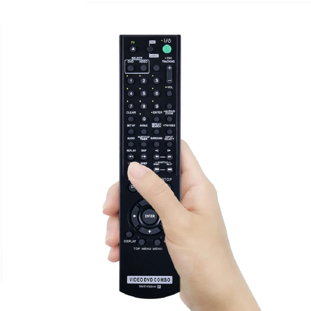 Remote Control for Sony RMT-V504A Remote Control for Video DVD VHS VCR Combo Players SLV-D281 SLV-D281P SLV-D380 SLV-D380P