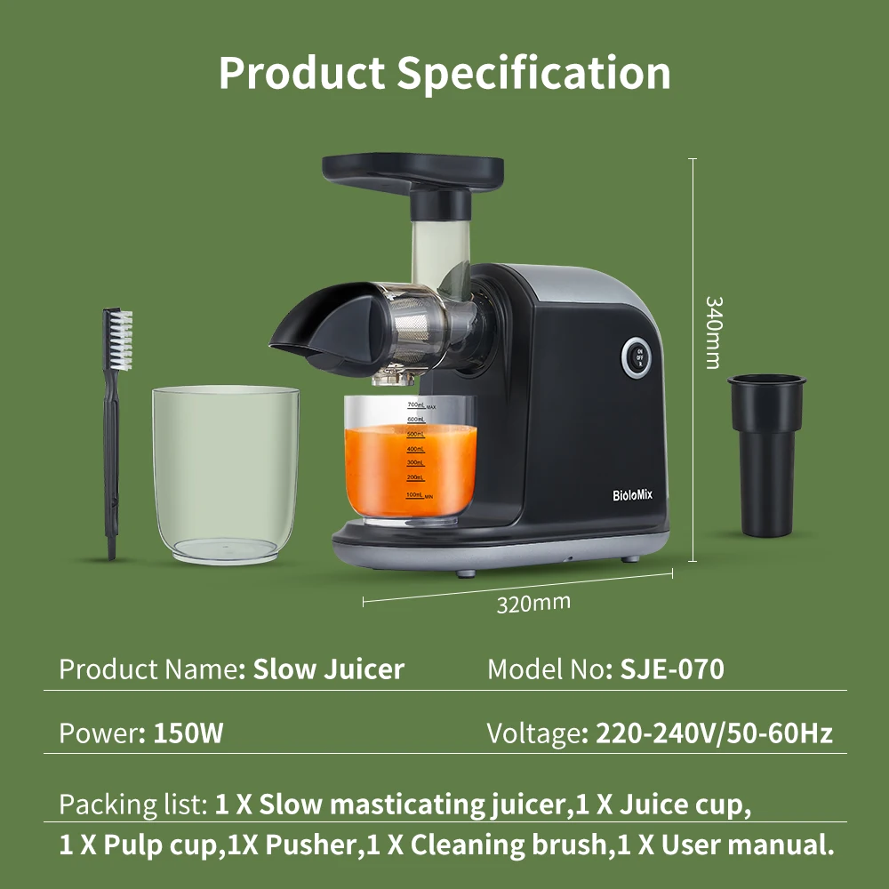 Nutrihome juicer 2024