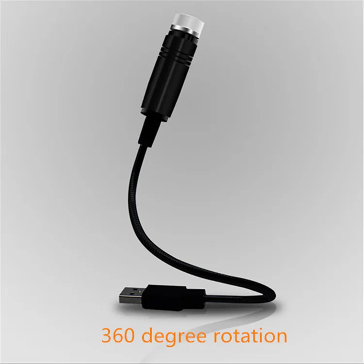 Ceiling Romantic USB Night Light LED USB Car Light Interior Lamp Night USB Projector