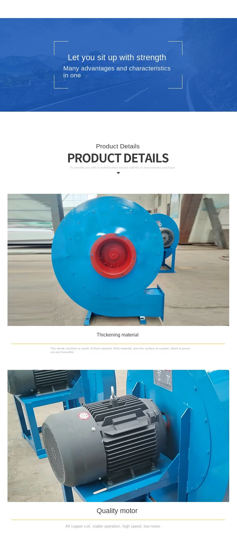 Centrifugal Fan, 9-19, Steel, 380V - detail 8