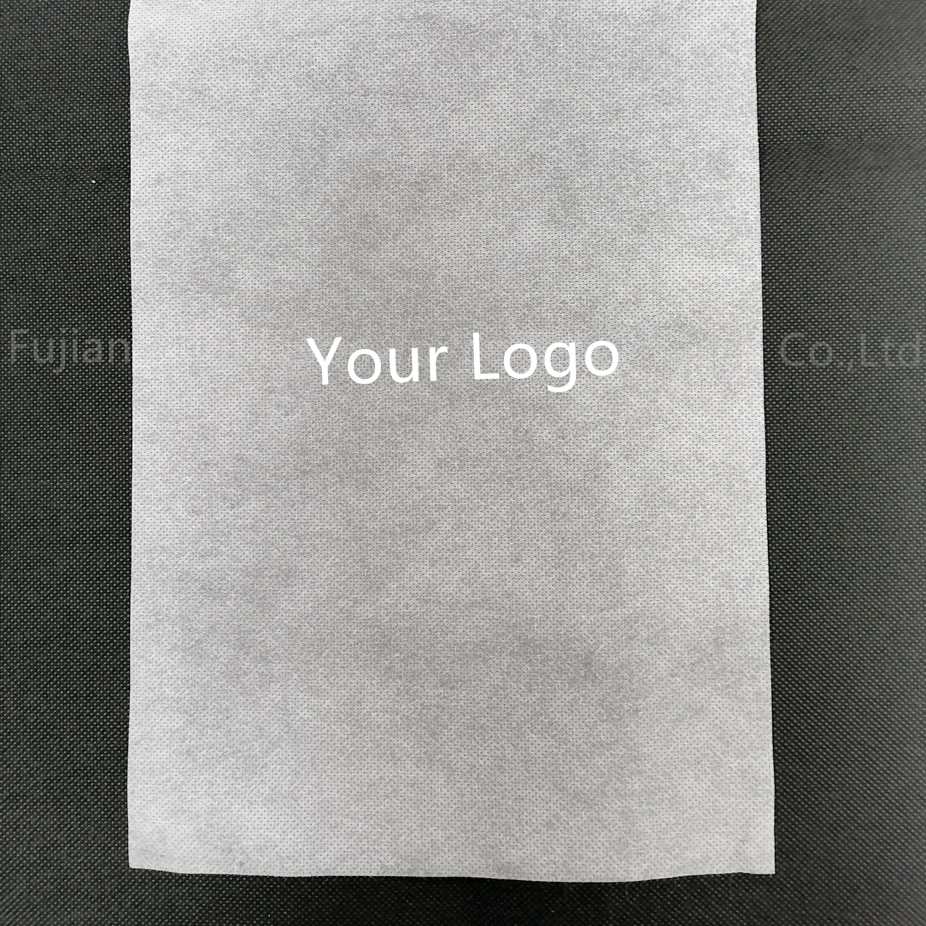 Customize Logo Printing Bus Seat Headrest Covers Disposable Headrest Covers for Airline PP Disposable Bus Headrest Cover