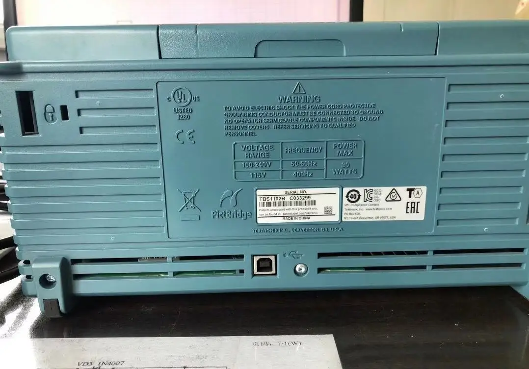 中古TektronixTBS1102B/中古TektronixTBS1102Bデジタルオシロスコープ| Alibaba.com