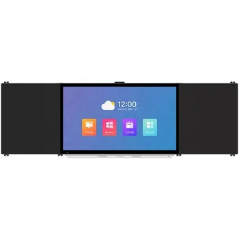 Nano Interactive Smart Blackboard 98 inch 4K LCD Digital Boards 20points Capacitive Touch Screen Panel Display with 48MP Camera