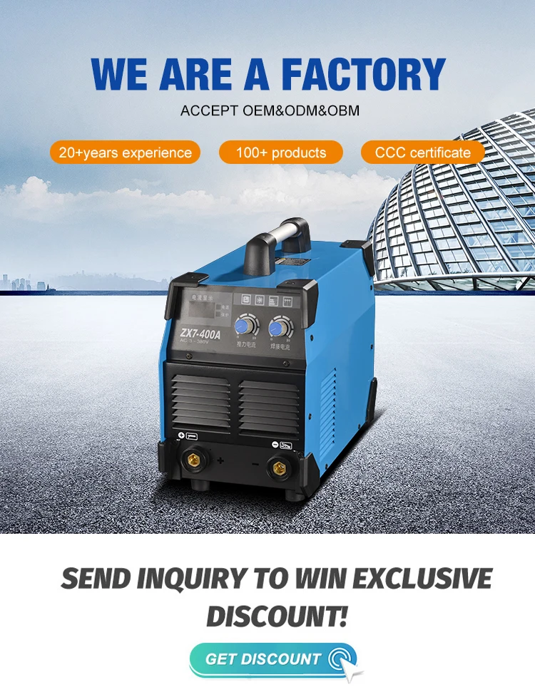 ZX7-400C Portable MMA Welding Machine - 400amps & Easy Operate