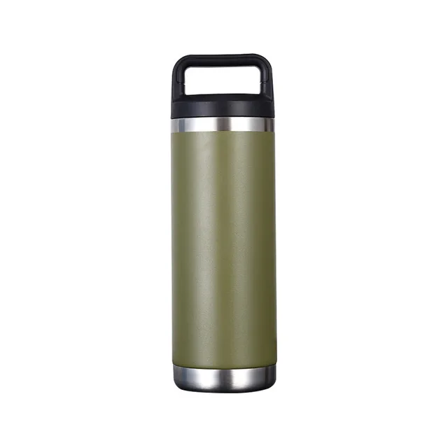 18oz Double Wall Vacuum Tumbler Insulated Thermal Stainless Steel Water Bottle  Large capacity thermos cup custom LOGO