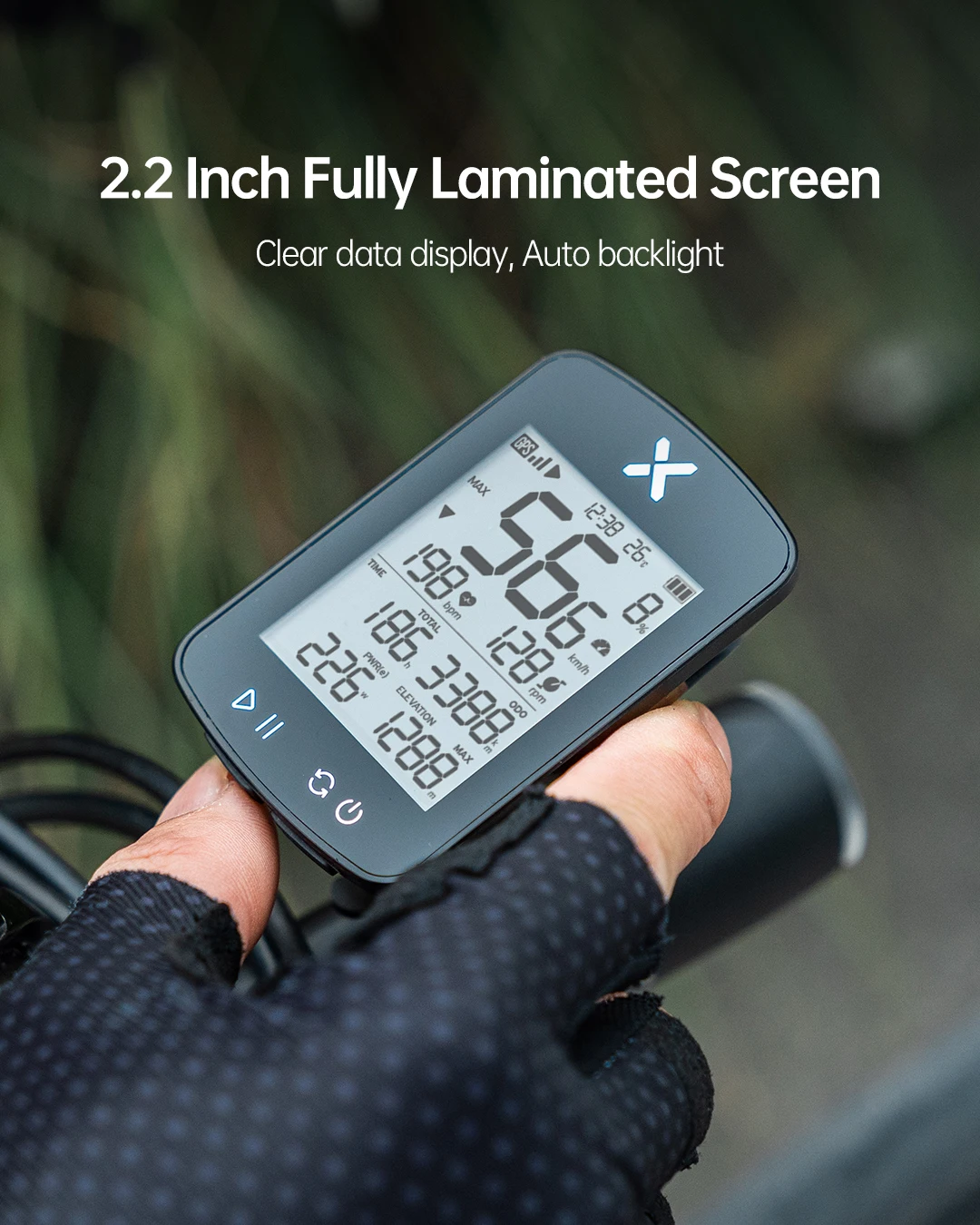 Ciclometro GPS CYCPLUS M2 – Computer Bici Wireless ANT+ Bluetooth IPX6