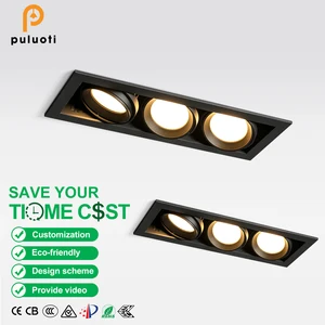 Factory-Made Recessed LED Hot Sale Europe CE Certificate AC Power Supply Aluminum 3000K 4000K for Residential Use Downlight