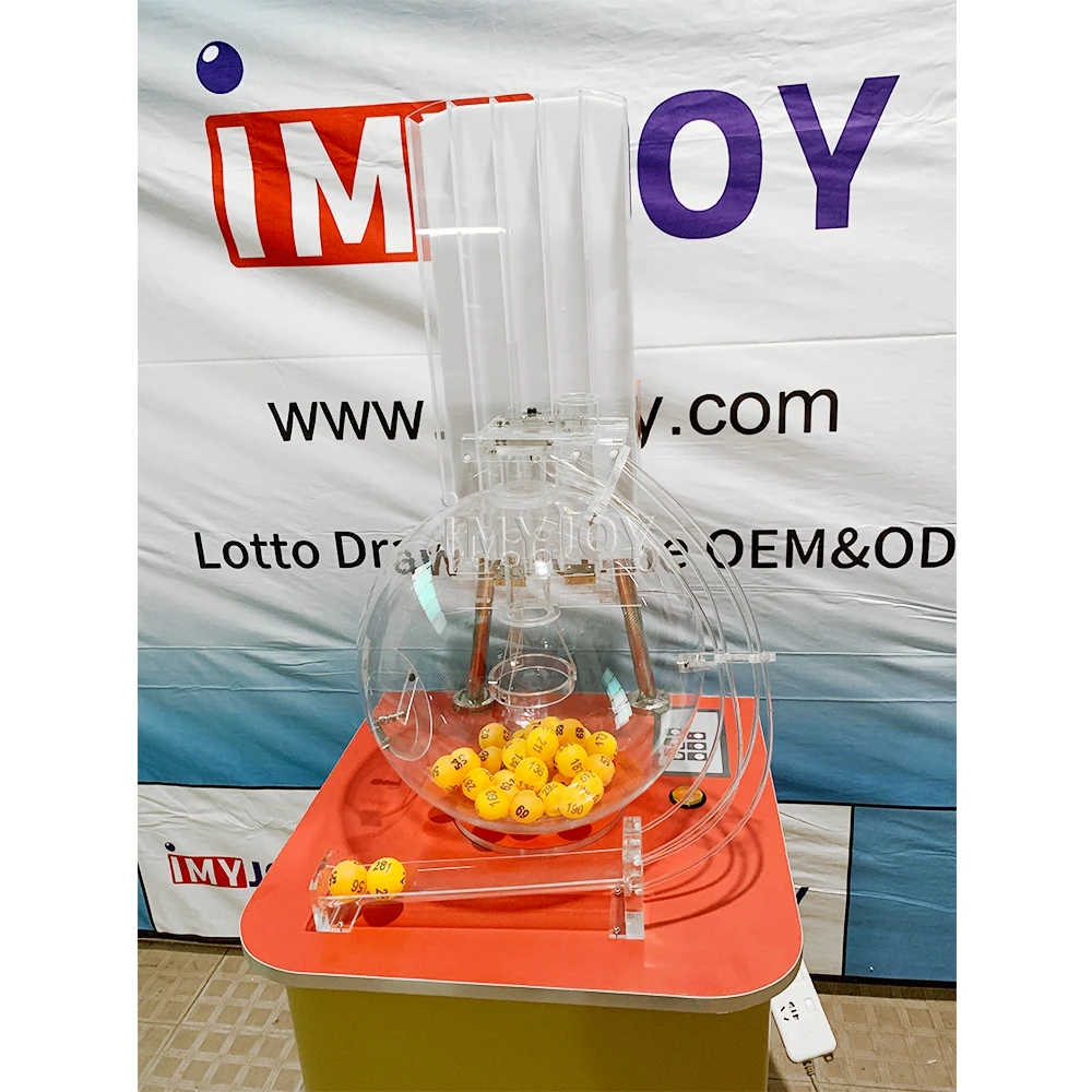 Lucky lotto draw plastic ping pong balls air jet mix lottery online drawing blower machine