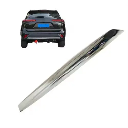 car body rear bumper cover trim center molding for Toyota Highlander XSE 2020-2023 52751-0E060