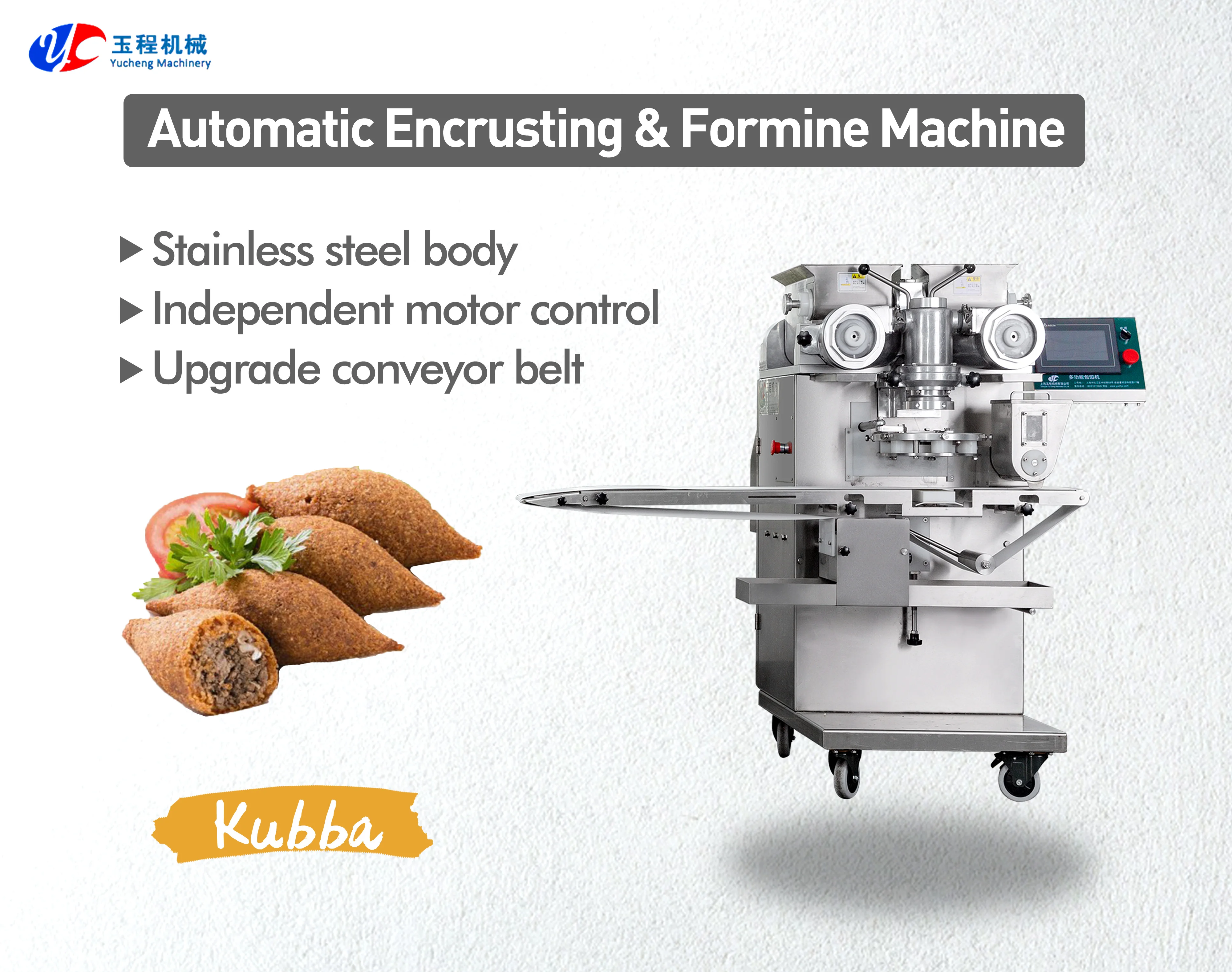 Good Quality Industrial Automatic Kibbeh Machine Kubba Making Machine Kebbe Maker details