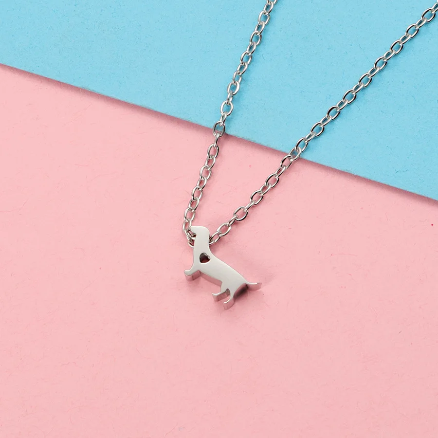 Dog Pendant Necklace