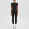 7156 short sleeve 7140 pants set-black
