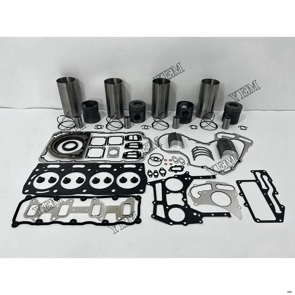 3054C Rebuild Kit With Cylinder Gasket Kit Piston Rings Liner Bearings for Caterpillar