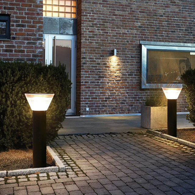 Solar Bollard Light  Garden Villa Lawn Light Outdoor Waterproof Led Electric Garden Light