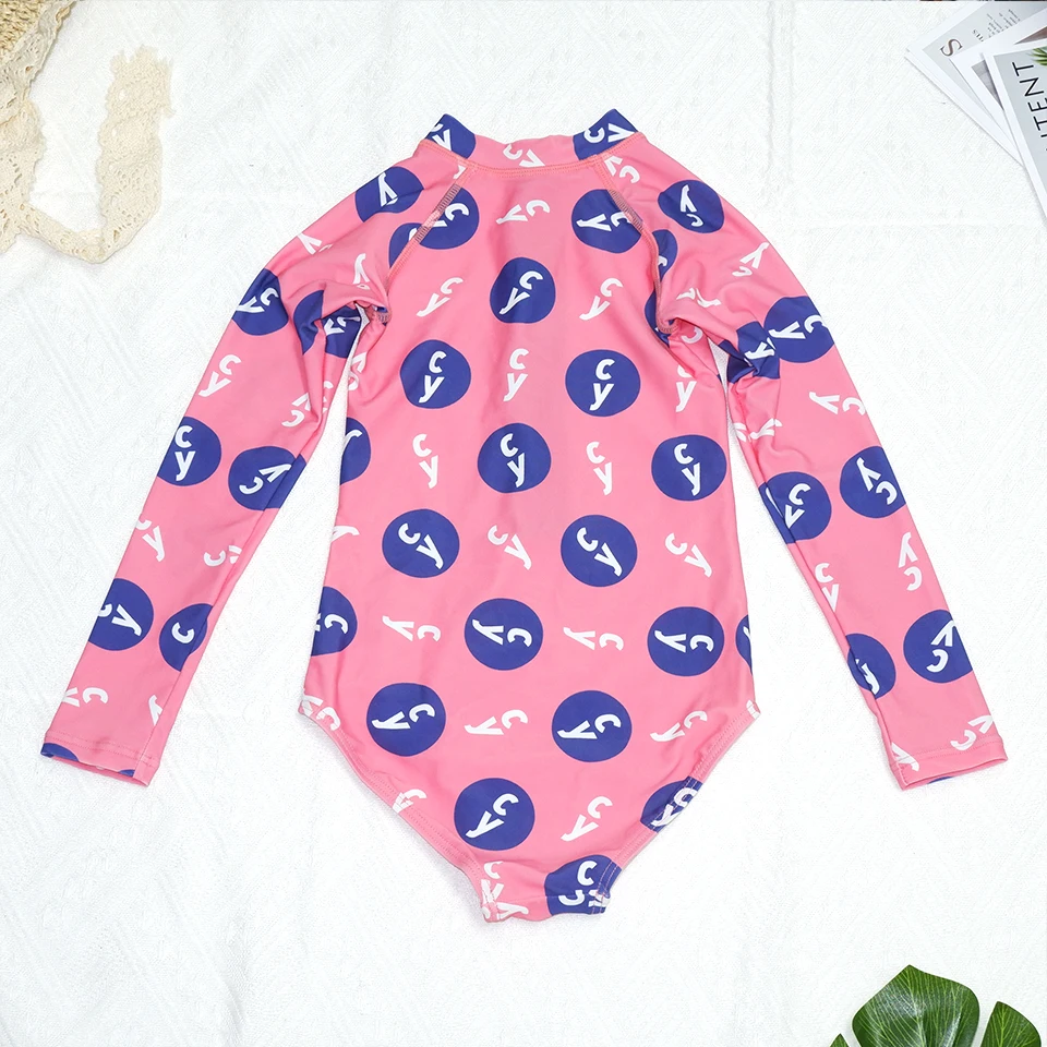 Cotton One Piece Swimsuits for Children