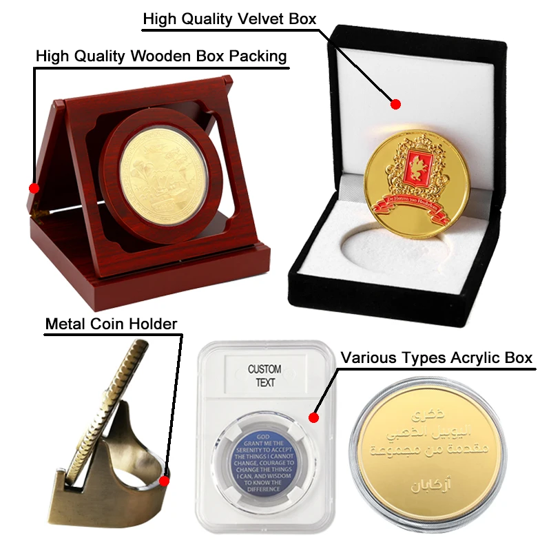 Wholesale enamel collection spinner coins gold brass silver souvenir metal crafts coin personalised custom 3d challenge coin