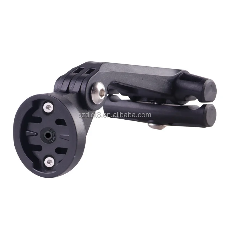 Supporto Angolare Regolabile Per Computer Da Bici | Compatibile Garmin, Wahoo, Bryton, Cateye | Attacco Per Stelo Manubrio