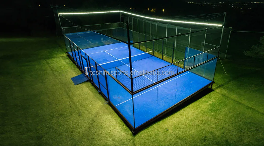 Super Panoramic Padel Court Equipment Sports Clubs & Academies Tournament Courts High End Sports Clubs