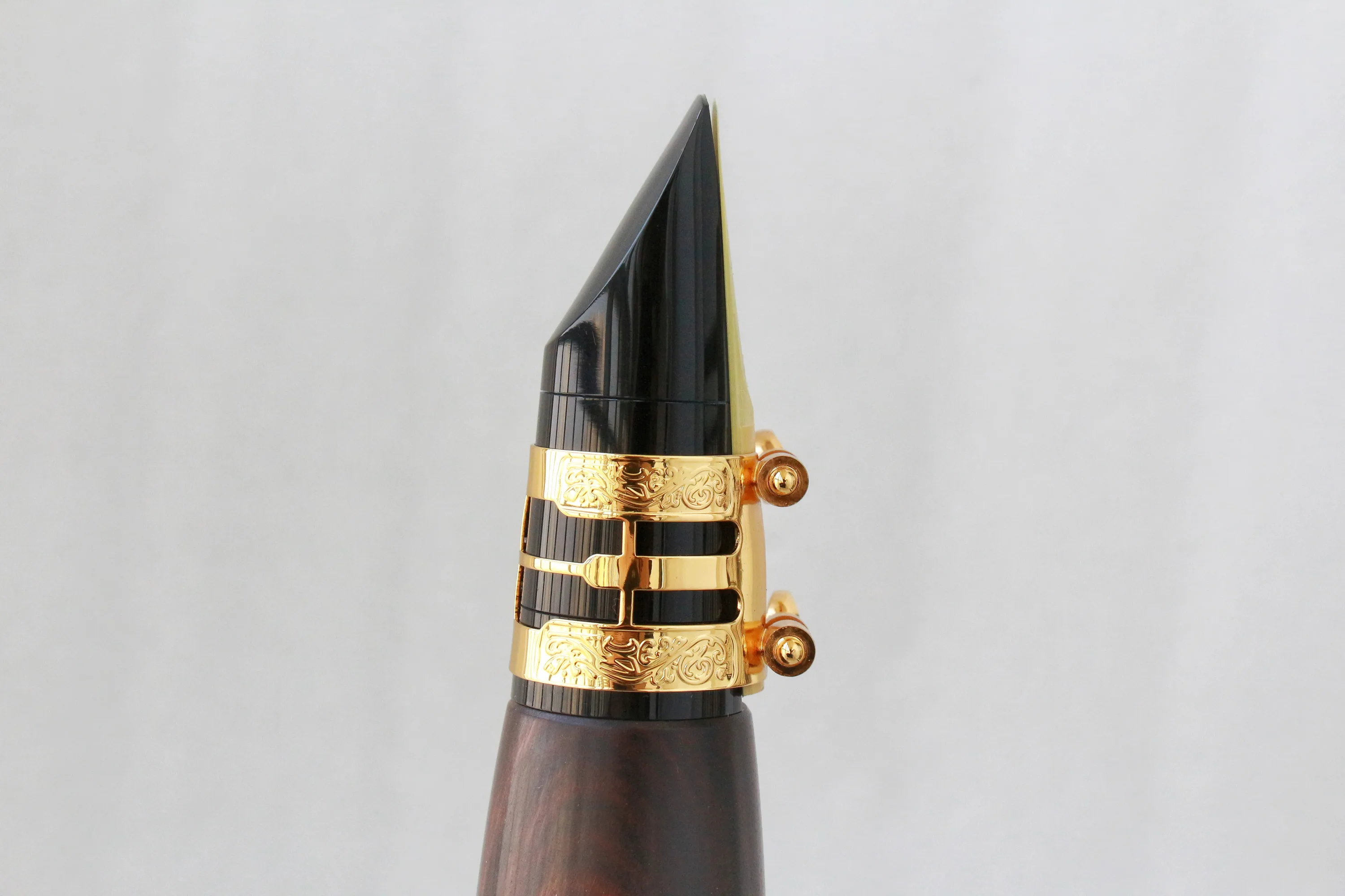 BUFFix for Clarinet 【RUDDISH COPPER】 RTS 18Key German Style Rosewood Body Gold Color G Flat Clarinet