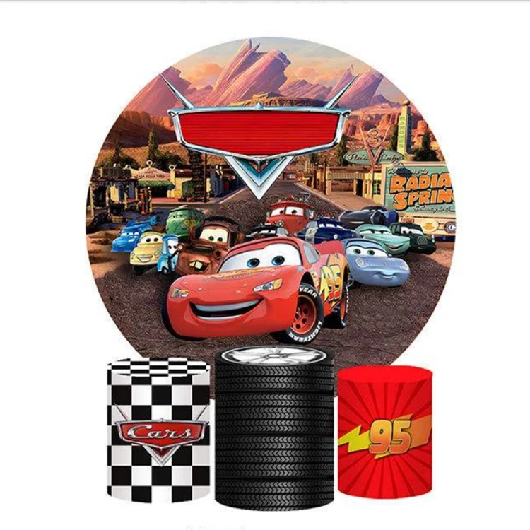 Cartel De Feliz Cumpleaños De Coche De Carreras, Bandera A Cuadros, Pancarta Negra De Carreras De Cumpleaños, Decoración De Cumpleaños Para Suministros De Fiesta De Cumpleaños Temática