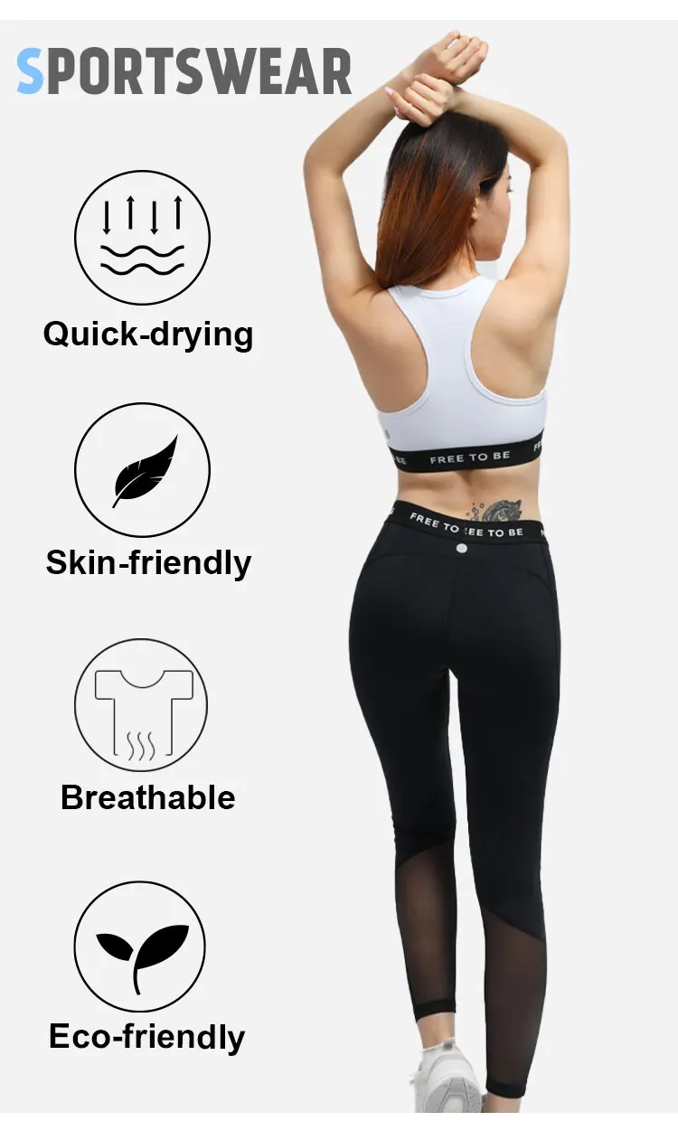 Eco Friendly Sustainable Yoga Clothes Custom Logo Athletic Clothing