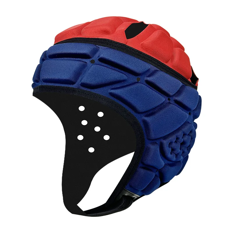 Custom Rugby Headgear 7 On 7 Helmet Football Soft Shell Solid Padded Headgear Sport Soft Shell