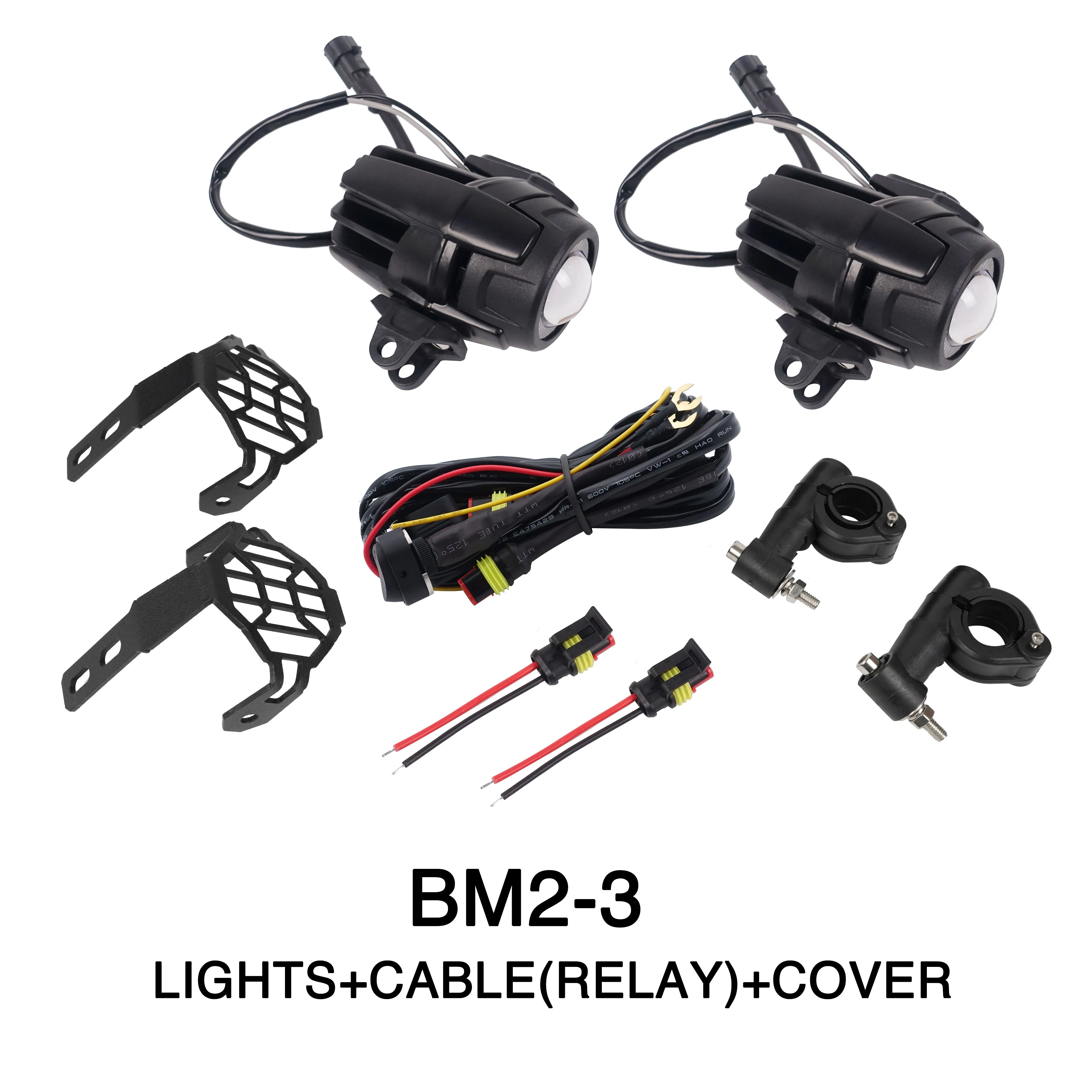 Motorcycle front spot lamp upgraded auxiliary light fit for  BMW Waterbird R1200GS F800 manufacture