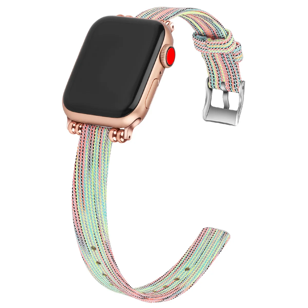 New Apple Watch Strap Hot Sale Apple Watch Strap Canvas Strap Smart Watch  Band Accessories 40mm 44mm - Buy Smart Watch Band,Apple Iwatch Canvas  Sports Strap,Canvas Sports Watch Band For Apple Watch