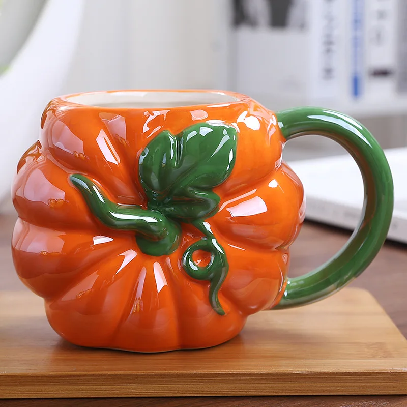 Madou 3D Creative Grape-Shaped Ceramic Coffee Mug - Custom Purple Breakfast  Cup with Handle for Daily Use, Eco-Friendly Design