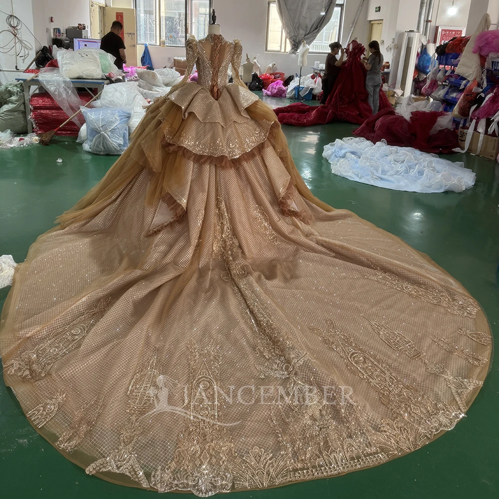 Brown Modern Ball Gown Floor-Length Quinceanera Dress Sweet 15 Sequined Beading Lace Backless Chapel Train Evening Party XS178| Alibaba.com Brown Modern Ball Gown Floor-Length Quinceanera Dress Sweet 15 Sequined Beading Lace Backless Chapel Train Evening Party XS178| Alibaba.com