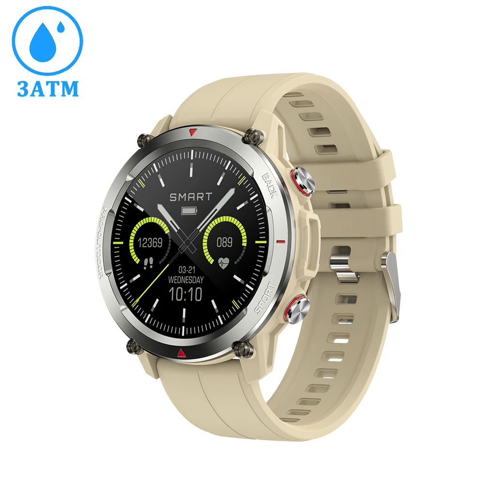 AMOLED Touch Screen Smartwatch Nfc Access Control Gloryfit App Swimming Water Proof Wearable Devices Smart Watch for Men