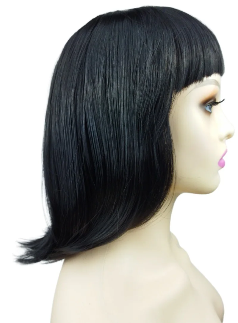 Оптовая продажа новый цвет высококачественные синтетические парики комфортные челки прямые