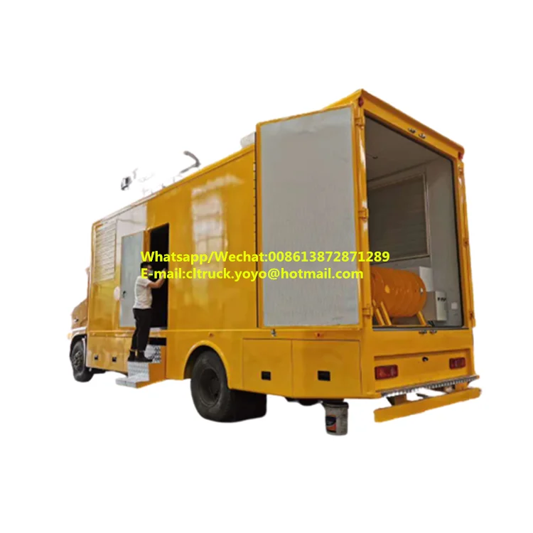Multi-function electric supply emergency truck power supply vehicle