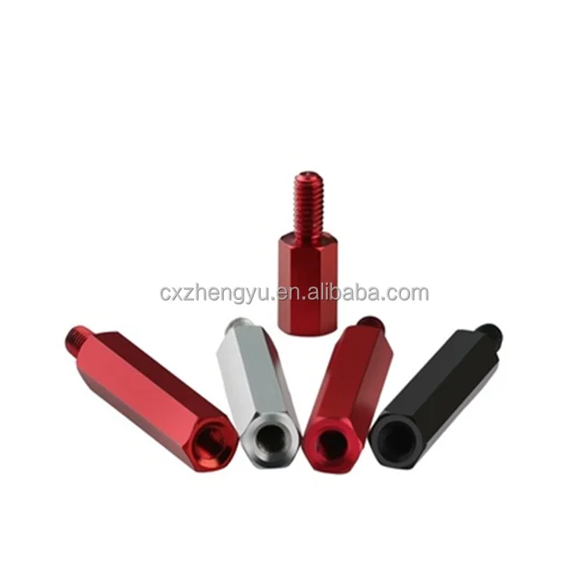 Custom Made Aluminum Standoff,Male Female Threaded Standoff,Hex