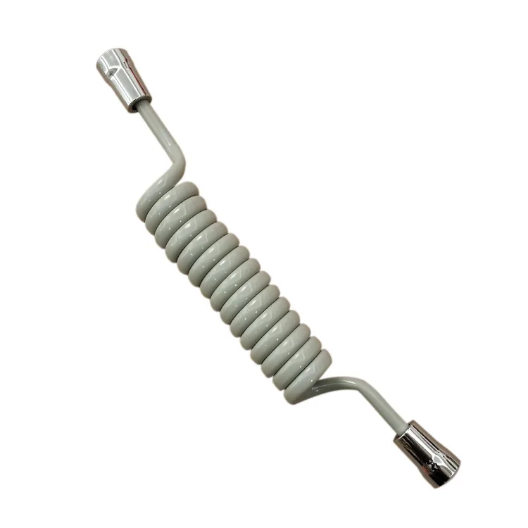 Retractable Water Hose Spring Flexible Shower Hose Bathroom Telescopic Spiral Recoil Flexible Shower Hose for Toilet Faucet Tap
