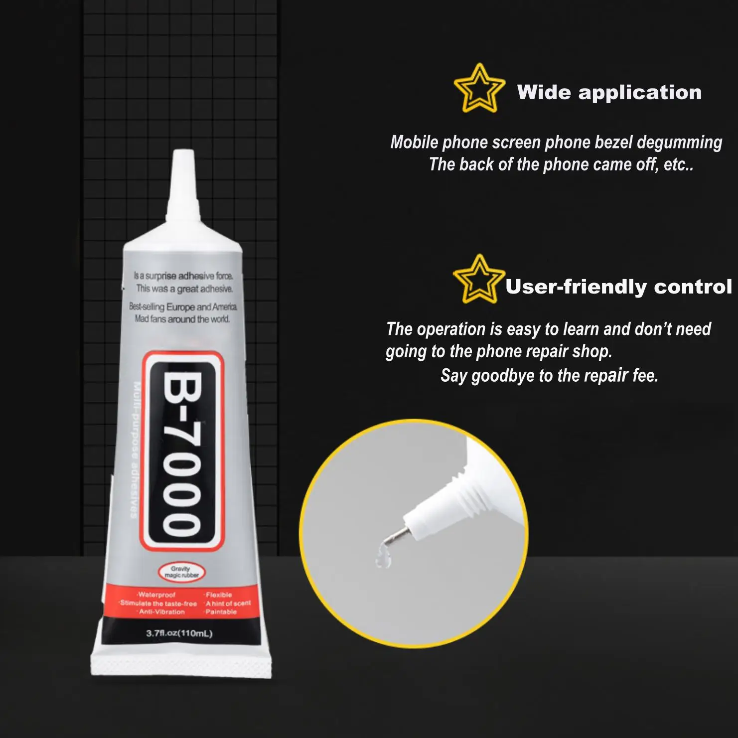 In Stocks Waterproof Heat Silicone Adhesive For Phone Conductive Grease