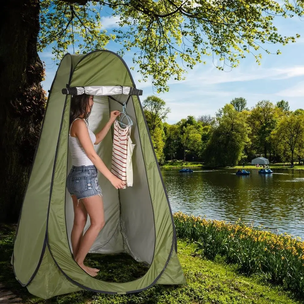 Tente de confidentialité Pop-Up Portable extérieur Camping douche toilette
